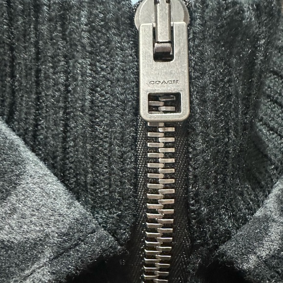 Coach Black Women's Sweater Cape with Belt - Picture 10 of 11